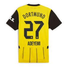 Borussia Dortmund Karim Adeyemi #27 Hjemmedrakt 2024-25 Kortermet